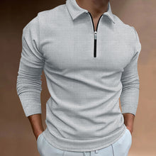 Load image into Gallery viewer, Armando - Heren-T-shirt nieuwe rits lange mouw