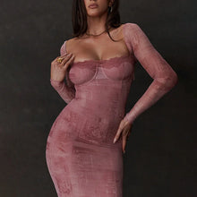 Load image into Gallery viewer, Bonnie - Elegante Roze Damesjurk