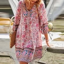 Load image into Gallery viewer, Matilda - Bohème Sommerkleid