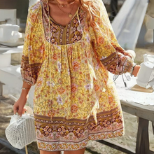 Load image into Gallery viewer, Matilda - Bohème Sommerkleid