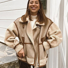 Load image into Gallery viewer, Aeris: Glitzer-Pailletten-Herbstjacke