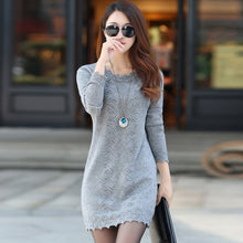 Load image into Gallery viewer, WarmTops - Pullover-Strickkleid