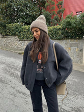 Load image into Gallery viewer, Vellum: Kunstpelz-Fleece-Herbstjacke