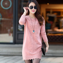 Load image into Gallery viewer, WarmTops - Pullover-Strickkleid