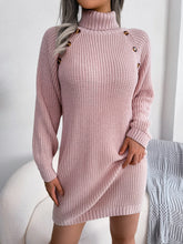 Load image into Gallery viewer, ButtonChic - Langärmeliges Kleid Style