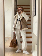 Load image into Gallery viewer, UrbanWear - Mode Vintage Solid Herbst Jacken