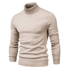 Load image into Gallery viewer, Dragan - Heren-Turtleneck Basic Kasjmier Base Sweater