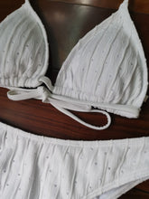 Load image into Gallery viewer, Florence - Dreiteiliges Bikini-Netz-Abdeckrock-Set
