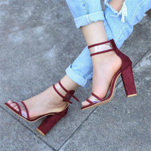 Load image into Gallery viewer, DanceGlow - T-Bühne Tanzen Party Heels