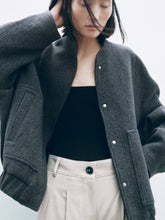 Load image into Gallery viewer, Vellum: Kunstpelz-Fleece-Herbstjacke
