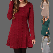Load image into Gallery viewer, VintageTwist - Twist Strickkleid