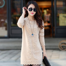 Load image into Gallery viewer, WarmTops - Pullover-Strickkleid