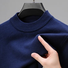 Load image into Gallery viewer, Giorgio - Herren-Kaschmir-Pullover mit unterem Saum