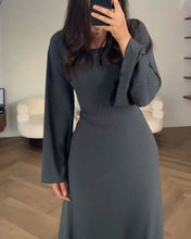 Load image into Gallery viewer, Brooke - Elegante Jurk Met Lange Mouwen