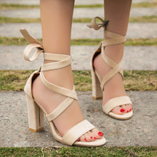 Load image into Gallery viewer, StrapIt - Plateau Knöchelriemen Sandalen