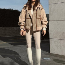 Load image into Gallery viewer, Aeris: Glitzer-Pailletten-Herbstjacke