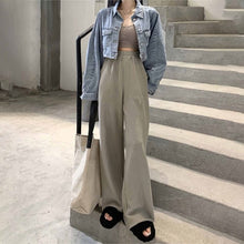 Load image into Gallery viewer, FashWard - Blaue Cropped Herbst Jacken