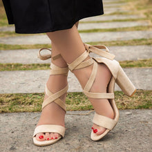 Load image into Gallery viewer, StrapIt - Plateau Knöchelriemen Sandalen