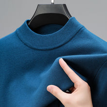 Load image into Gallery viewer, Giorgio - Herren-Kaschmir-Pullover mit unterem Saum