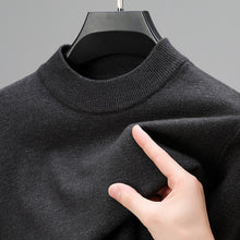 Load image into Gallery viewer, Giorgio - Herren-Kaschmir-Pullover mit unterem Saum