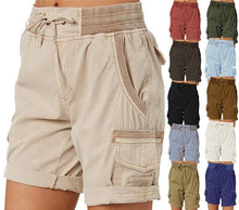 Load image into Gallery viewer, Bella - Elegante Korte broek met hoge taille