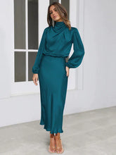 Load image into Gallery viewer, Hannelore - Elegante Partykleider mit langen Ärmeln
