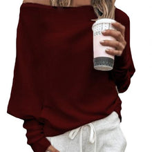 Load image into Gallery viewer, Gloria - Sexy schulterfreier Pullover