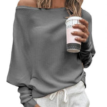 Load image into Gallery viewer, Gloria - Sexy schulterfreier Pullover