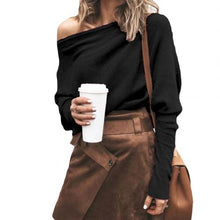 Load image into Gallery viewer, Gloria - Sexy schulterfreier Pullover