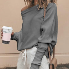 Load image into Gallery viewer, Gloria - Sexy schulterfreier Pullover