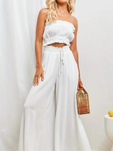 Load image into Gallery viewer, Lysbeth Linnen Broek | Vrouwen Loose High Waisted Broek voor de Zomer-Boetiek Moda