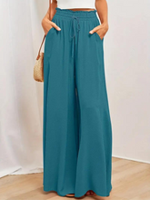 Load image into Gallery viewer, Lysbeth Linnen Broek | Vrouwen Loose High Waisted Broek voor de Zomer-Boetiek Moda