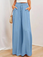 Load image into Gallery viewer, Lysbeth Linnen Broek | Vrouwen Loose High Waisted Broek voor de Zomer-Boetiek Moda