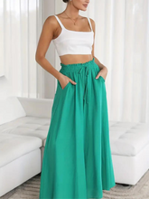 Load image into Gallery viewer, Bronte - Vrouwen Loose High Waisted Broek voor de Zomer