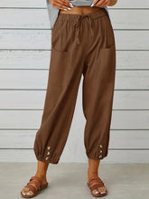 Load image into Gallery viewer, Mirabelle Linnen broek | Casual zomerbroek voor vrouwen-Boetiek Moda