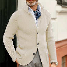 Load image into Gallery viewer, Gregory - Herren Strickpullover mit schmalem Stehkragen