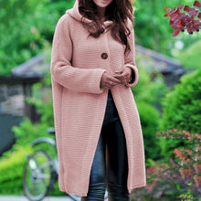 Load image into Gallery viewer, KnitHarajuku - Pullover-Mantel mit Kapuze