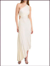 Load image into Gallery viewer, SummerLuxury - Weißes ärmelloses Maxikleid