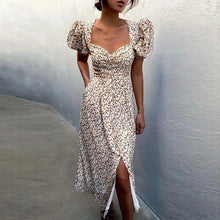 Load image into Gallery viewer, Heidi - Kleid mit quadratischem Ausschnitt