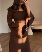 Load image into Gallery viewer, Brooke - Elegante Jurk Met Lange Mouwen