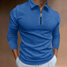 Load image into Gallery viewer, Armando - Heren-T-shirt nieuwe rits lange mouw