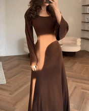 Load image into Gallery viewer, Brooke - Elegante Jurk Met Lange Mouwen