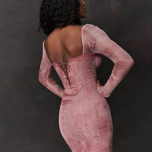 Load image into Gallery viewer, Bonnie - Elegante Roze Damesjurk