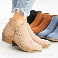 Load image into Gallery viewer, Amy - Orthopädische Stiefel mit niedrigem Absatz