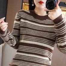 Load image into Gallery viewer, Cashmoro - Winterpullover mit O-Ausschnitt