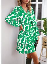 Load image into Gallery viewer, Print Maxi - Elegantes Herbstkleid