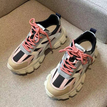 Load image into Gallery viewer, Trendo - Mesh Plateau Damen Herbst Sneaker
