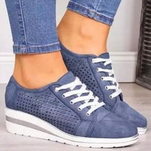 Load image into Gallery viewer, Wedgex - Wedges Schnürsenkel Mode Herbst Sneaker