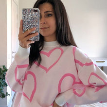 Load image into Gallery viewer, OversizeJoy - Pullover in Kontrastfarbe