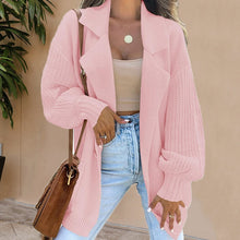 Load image into Gallery viewer, VintageKnit - Pulloverjacke mit Revers